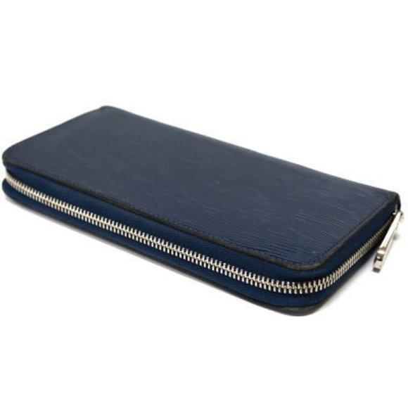 Louis Vuitton Zippy Wallet Long Epi Leather Navy Blue - Picture 7 of 15